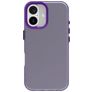 Mobigear Crystal iPhone 16 Plus Hülle Hardcase Backcover - Lila