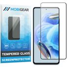 Mobigear Premium Xiaomi Redmi Note 12 Pro 5G Panzerglas Gehärtetes Glas Displayschutz - Hüllenfreundlich - Schwarz