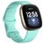 Mobigear Sport Dual Silikon Fitbit Sense Armband Drückerschließe - Türkis