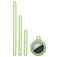 Mobigear Lanyard Apple AirTag Hülle Silikon (flexibel) - Limette