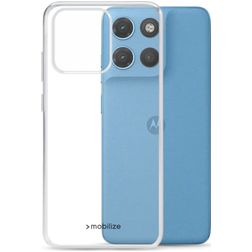 Mobilize Gelly Case Durchsichtig Motorola Moto G17 Hülle Flexibles TPU Backcover - Transparent
