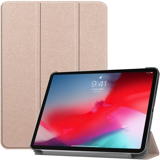 Mobigear Tri-Fold iPad Pro 11 Zoll (2018) Hülle Klapphülle - Gold