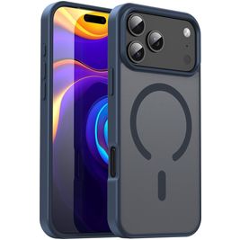 Mobigear Shockproof iPhone 17 Pro Max MagSafe Hülle Hardcase Backcover - Cyan Blue