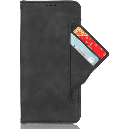 Mobigear Slide Wallet OPPO Find X9 Hülle Klapphülle Geldbörse - Schwarz