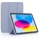 Mobigear Tri-Fold Gel iPad 10 (2022) Hülle TPU,Kunstleder Klapphülle - Blau