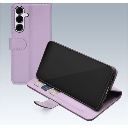Mobilize Premium Gelly Samsung Galaxy S26 Plus Hülle Klapphülle Geldbörse - Lila