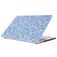 Mobigear Flowers MacBook Pro 15 Zoll (2016-2019) Hardshell Hülle Laptop Cover MacBook Case - Model 22 - Modell A1707 / A1990