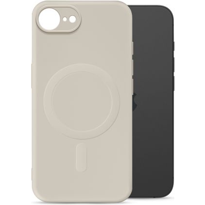 My Style Protective Flex Apple iPhone 16e MagSafe Hülle Flexibles TPU Backcover - Antique White