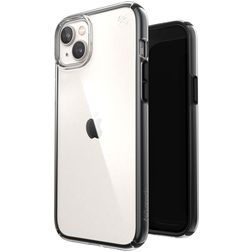 Speck Presidio Perfect Clear Geo iPhone 14 Plus Hardcase Backcover Shockproof - Transparent / Schwarz