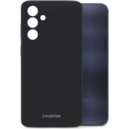 Mobilize Rubber Gelly Nothing Phone (4a) Hülle Flexibles TPU Backcover - Schwarz