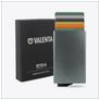 Valenta Card Case Aluminium Aluminium Kartenetui - 7 Karten - Schwarz