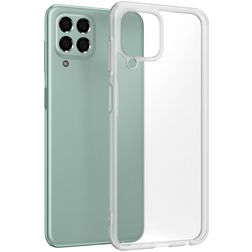 Mobigear Shockproof Durchsichtig Samsung Galaxy M33 Hülle Hardcase Backcover Stoßfest - Transparent