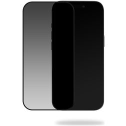 Mobilize iPhone 16 Pro Panzerglas Gehärtetes Glas Displayschutz Privacy - Hüllenfreundlich - Schwarz