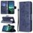 Mobigear Butterfly Nokia 1.4 Hülle Klapphülle Geldbörse - Blau