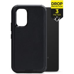 Mobilize Defender Samsung Galaxy A53 Hardcase Backcover Shockproof - Schwarz