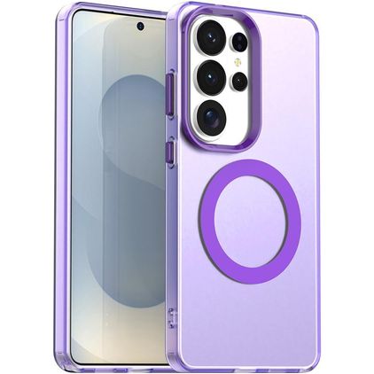 Mobigear Shockproof Samsung Galaxy S26 Ultra MagSafe Hülle Hardcase Backcover - Lila