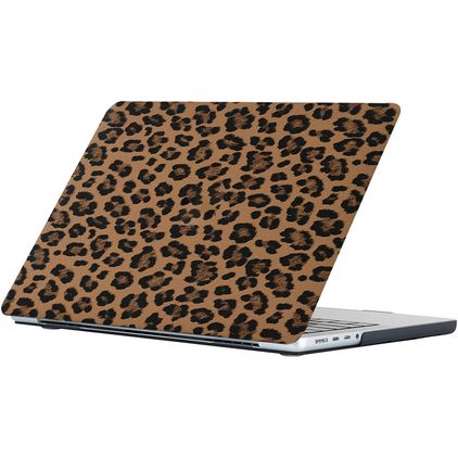 Mobigear Hardshell MacBook Pro 16 Zoll (2021-2026) Hardcase Hülle MacBook Case - Braun - Model A2485 / A2780 / A2991 / A3186 / A3428 / A3429