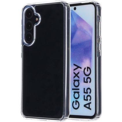 Mobiparts Classic Transparent Samsung Galaxy A55 Hardcase Backcover - Transparent
