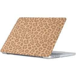 Mobigear Hardshell MacBook Air 13 Zoll (2022-2025) Hardcase Hülle MacBook Case - Braun - Model A2681 / A3113 / A3240