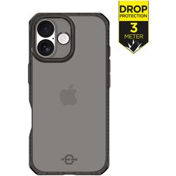 ITSKINS Level 2 SpectrumClear R iPhone 17 Hülle Flexibles TPU Backcover Stoßfest - Smoke