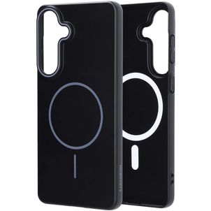 Mobiparts Slim Line Samsung Galaxy S26 Plus MagSafe Hülle Hardcase Backcover - Onyx Black