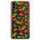 Mobigear Design iPhone XS Max Hülle Flexibles TPU Backcover - Rose Hips