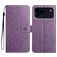 Mobigear Mandala iPhone 18 Pro Klapphülle Portemonnaie - Lila