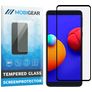 Mobigear Premium Samsung Galaxy A01 Core Panzerglas Gehärtetes Glas Displayschutz - Hüllenfreundlich - Schwarz