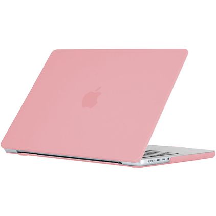 Mobigear Matte MacBook Pro 16 Zoll (2021-2026) Hardcase Hülle MacBook Case - Pink - Model A2485 / A2780 / A2991 / A3186 / A3428 / A3429