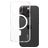 CARE by PanzerGlass Flagship iPhone 16 Pro MagSafe Hülle Hardcase Backcover - Transparent / Weiß