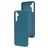 Mobiparts Samsung Galaxy A14 Silikon Hülle Backcover - Blueberry Blue