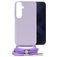 Mobilize Lanyard Gelly Samsung Galaxy A15 Flexibles TPU Handykette - Pastel Purple