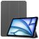 Mobigear Tri-Fold iPad Air 11 Zoll (2024) Hülle Klapphülle - Grau
