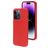 Mobiparts iPhone 14 Pro Silikon Hülle Backcover - Scarlet Red