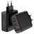Mobilize Wall Charger 4 USB Ladegerät Power Delivery 140W - Schwarz