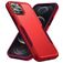 Mobigear Heavy Armor iPhone 14 Pro Max Hülle Hardcase Backcover Stoßfest - Rot