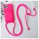 Mobigear Lanyard Card iPhone 15 Pro Silikon Handykette mit Kartenhalter - Magenta