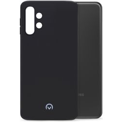 Mobilize Rubber Gelly Samsung Galaxy A13 4G Hülle Flexibles TPU Backcover - Matt Black