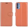 Mobigear Classic OPPO Reno 4 Hülle Klapphülle Geldbörse - Braun