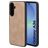 Mobiparts Classic Samsung Galaxy A36 MagSafe TPU / Kunstleder Backcover - Moonstone Beige