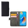 Mobilize Classic Gelly Wallet OPPO A74 4G Klapphülle Portemonnaie - Schwarz