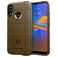 Mobigear Rugged Shield Motorola Moto E6 Plus Hülle Flexibles TPU Backcover Stoßfest - Braun