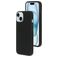 Mobiparts iPhone 15 Silikon Hülle Backcover - Schwarz