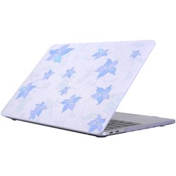 Mobigear Flowers MacBook Pro 15 Zoll (2016-2019) Hardshell Hülle Laptop Cover MacBook Case - Model 40 - Modell A1707 / A1990