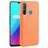 Mobigear Croco Realme C3 Hülle Hardcase Backcover - Orange