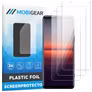Mobigear Sony Xperia 1 II Displayschutz Schutzfolie - Hüllenfreundlich (3er Pack)