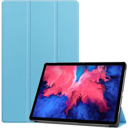 Mobigear Tri-Fold Lenovo Tab P11 Gen 1 Hülle Klapphülle - Blau