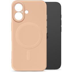 My Style Protective Flex iPhone 16 MagSafe Hülle Flexibles TPU Backcover - Soft Pink