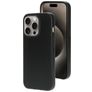Mobiparts Classic iPhone 15 Pro Hülle Flexibles TPU Backcover - Matt Black
