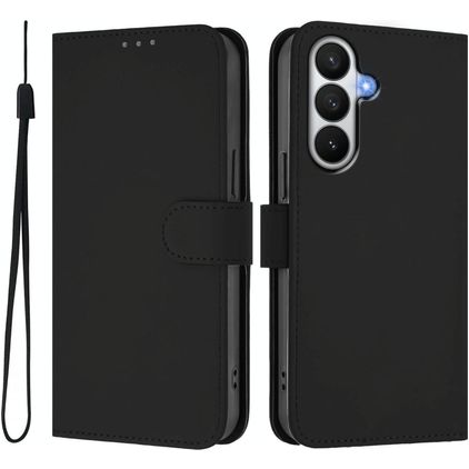 Mobigear Urban Wallet Samsung Galaxy S26 Hülle Klapphülle Geldbörse - Schwarz